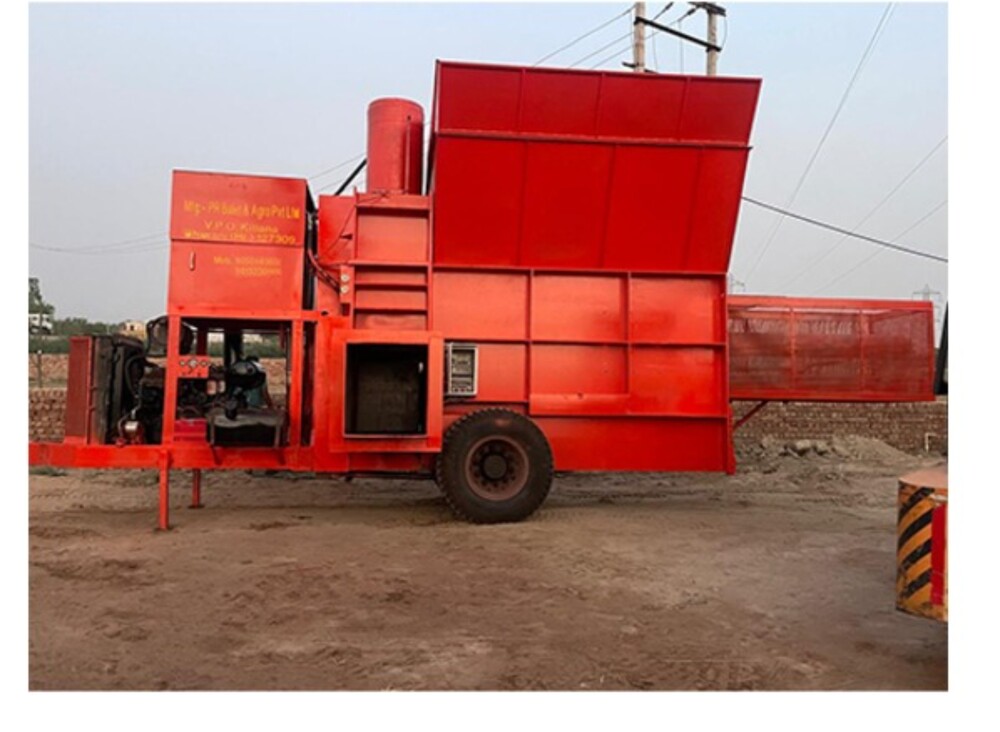DC31580 Hydraulic Press Straw Baler Machine