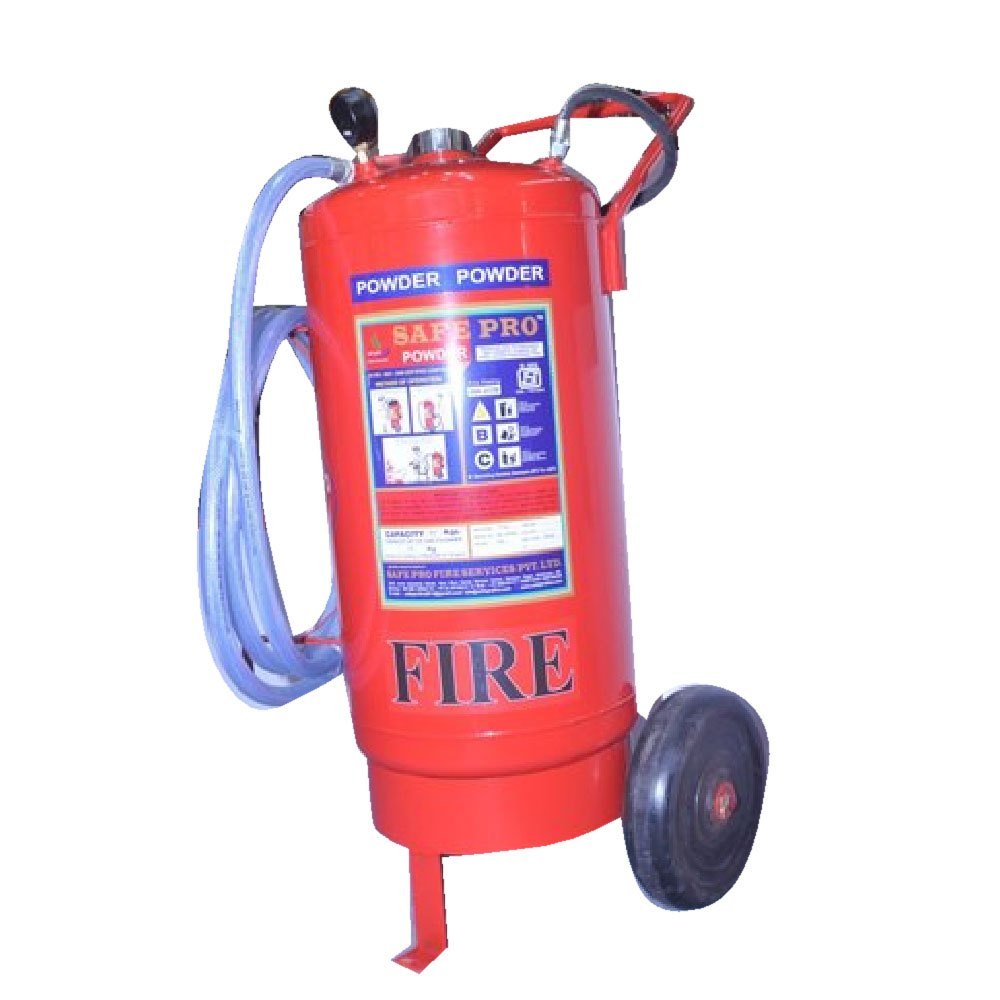 Abc Trolley Mounted Fire Extinguishers - Capacity: 25