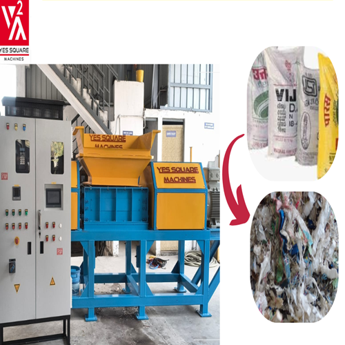 RAFFIA CEMENT BAGS SHREDDER
