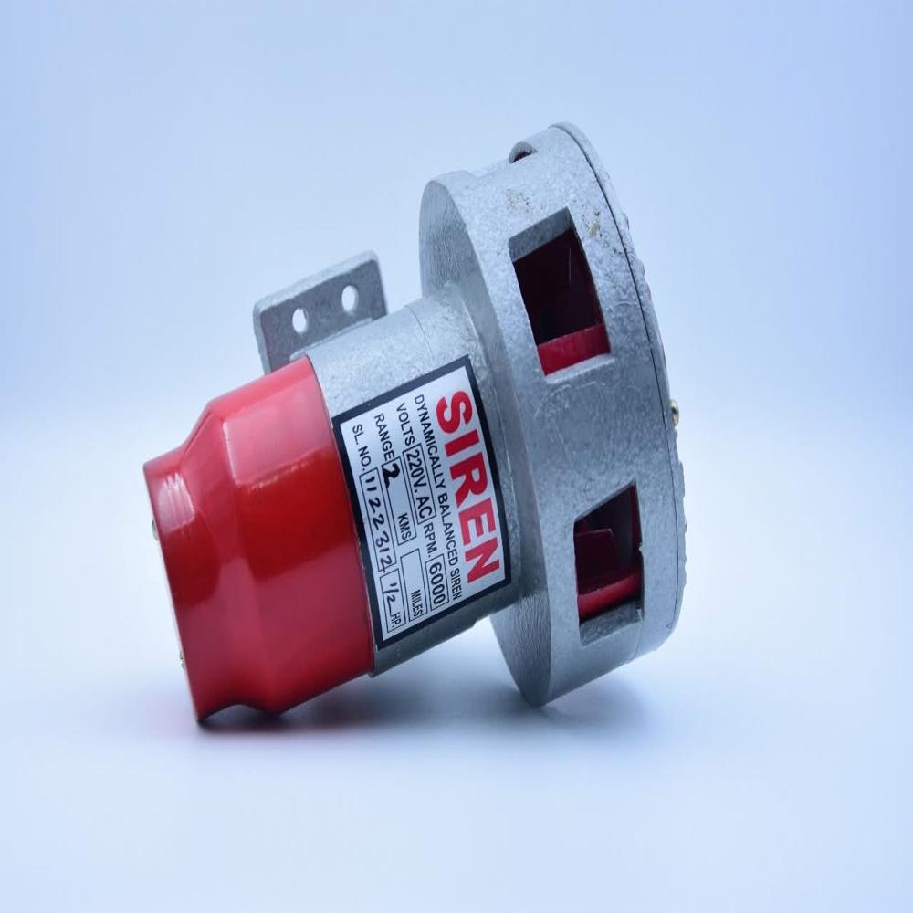 Electric Siren - Frequency: 50-60 Hertz (hz)