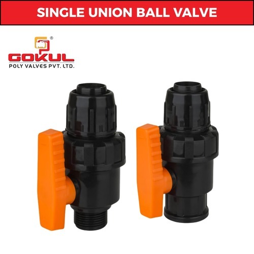 Single Union Pp Ball Valve