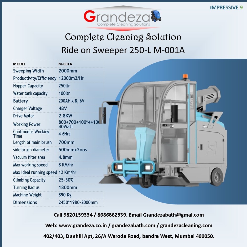 IMP GRANDEZA Battery Operated Sweeper M-111