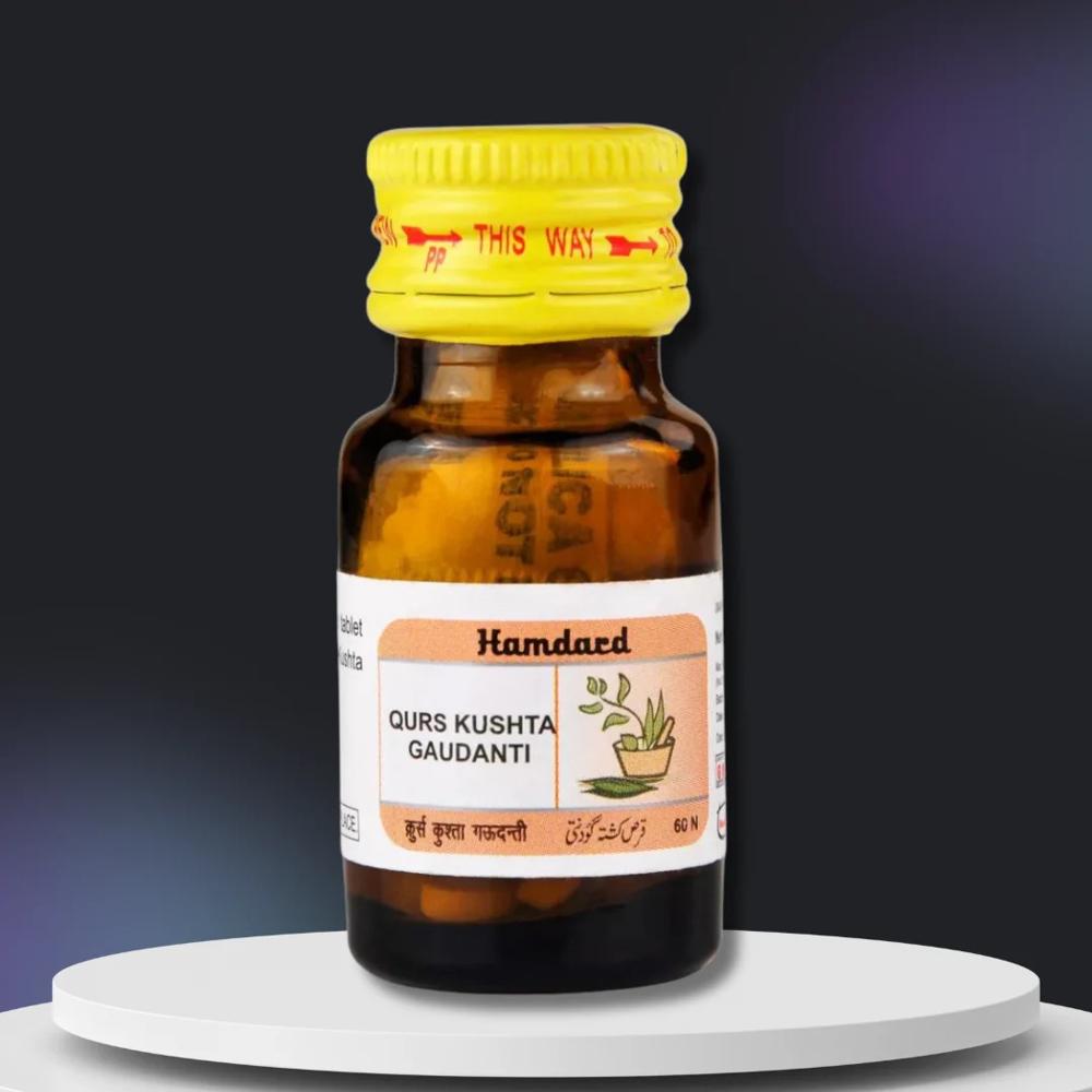 Hamdard Qurs Kushta Gaudanti 60 Tablets