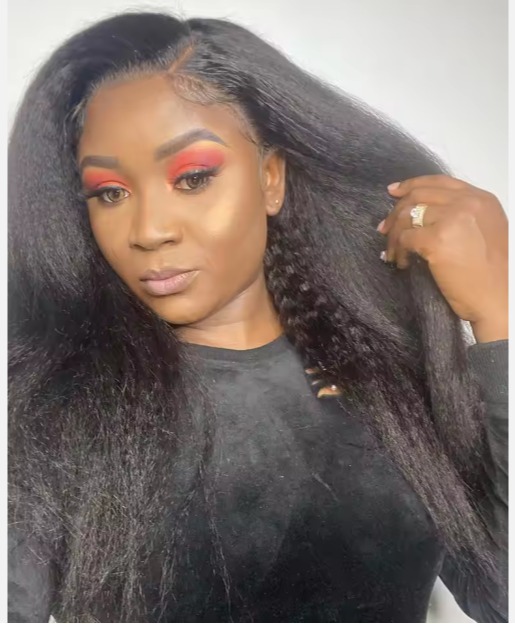 The Devote Wholesale Raw Virgin Human Hair HD Front Lace Wig Pre Plucked 13x4 13x6 Full Transparent Lace Frontal Wig for Black Women