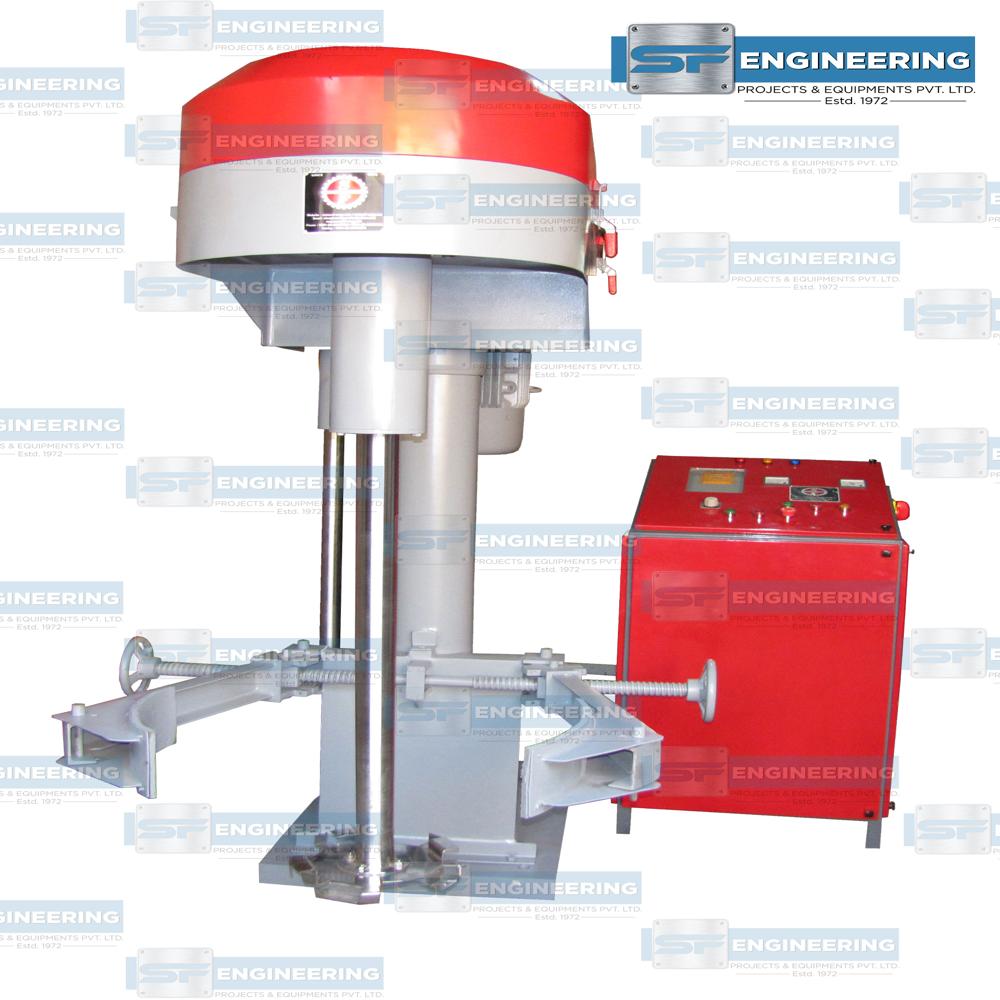 High Speed Dissolver Mixer Machine - Color: Blue