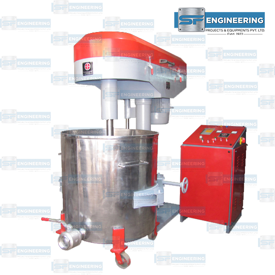 High Speed Dissolver Mixer Machine - Color: Blue
