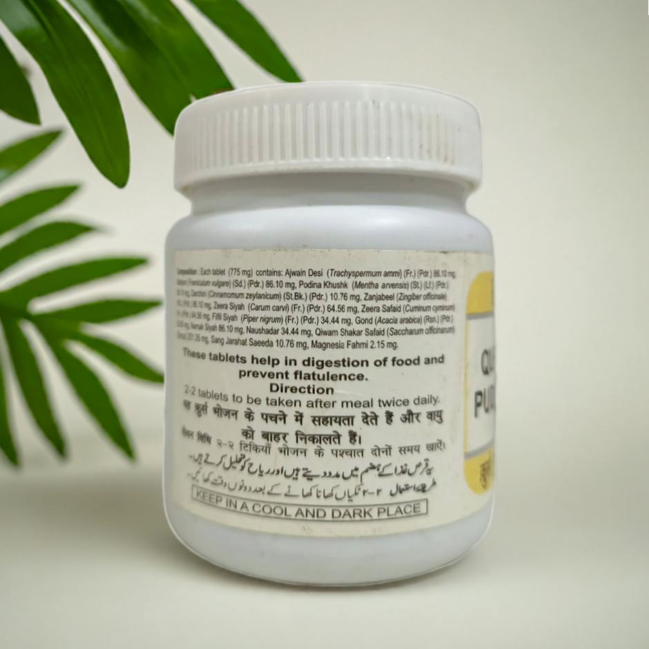 Hamdard Qurs Pudina 100 Tablets