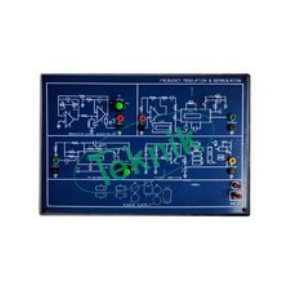 Frequency Modulation & Demodulation - Color: Blue