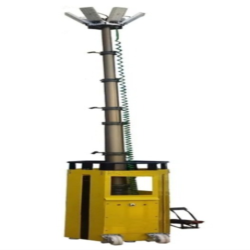 Portable Pneumatic Lighting Tower - Color: Color: Yellow / Red / Black Or As Per Customer Requirement