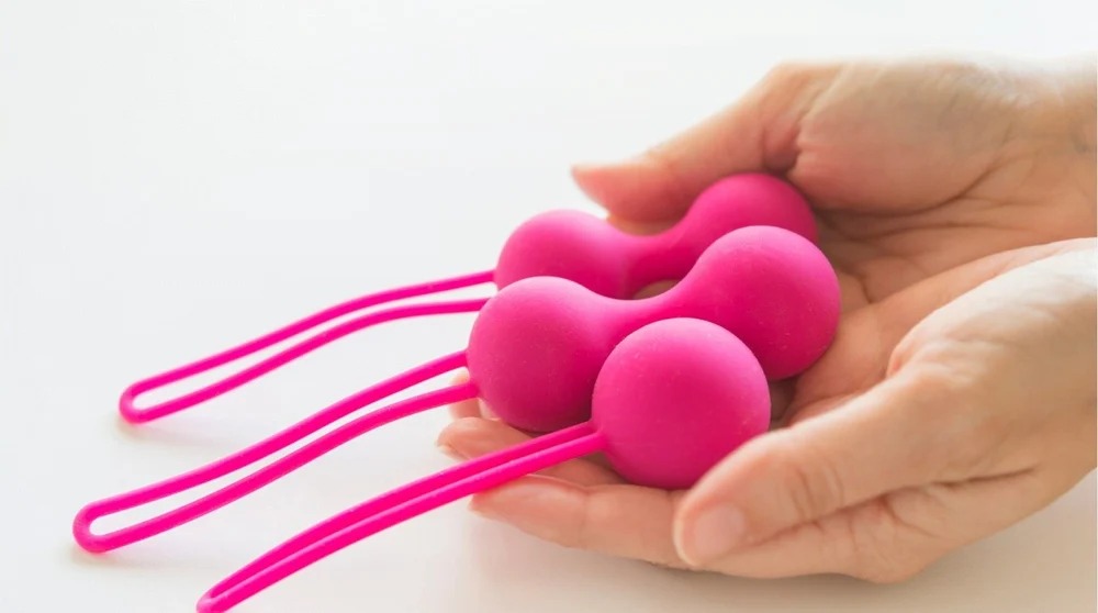 Kegel Vaginal Cones  Premium Silicone Vaginal Weights Intimate Rose weighted cones 