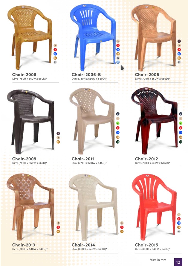 chair with arm