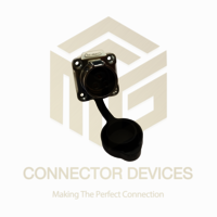 Lp20 20a 3pin Female Socket Ip67 Waterproof Power Connector Flange Mount Metal Shell Screw Terminal - Application: Audio