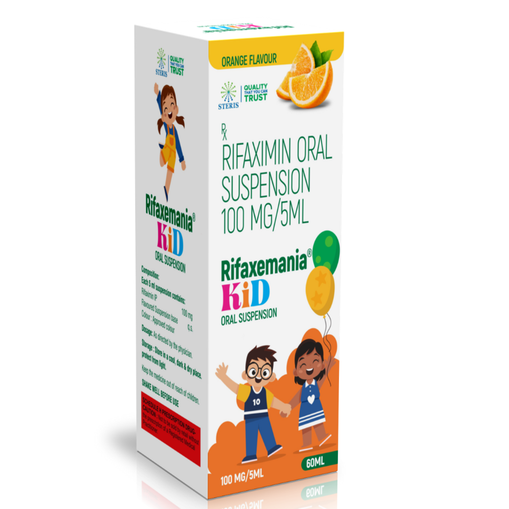 Rifaximin Oral Suspension 100 Mg/5ml - Drug Type: General Medicines