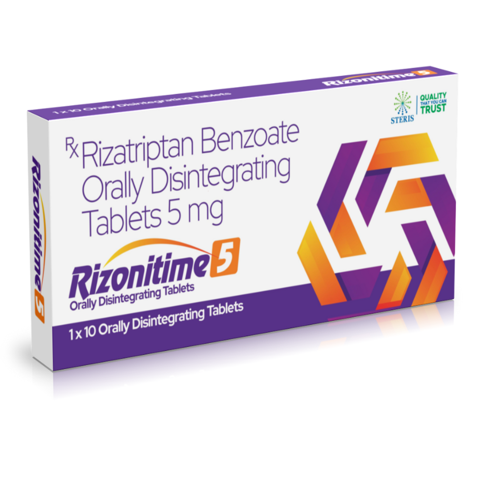 Rizatriptan Benzoate Orally Disintegrating Tablets 5 mg