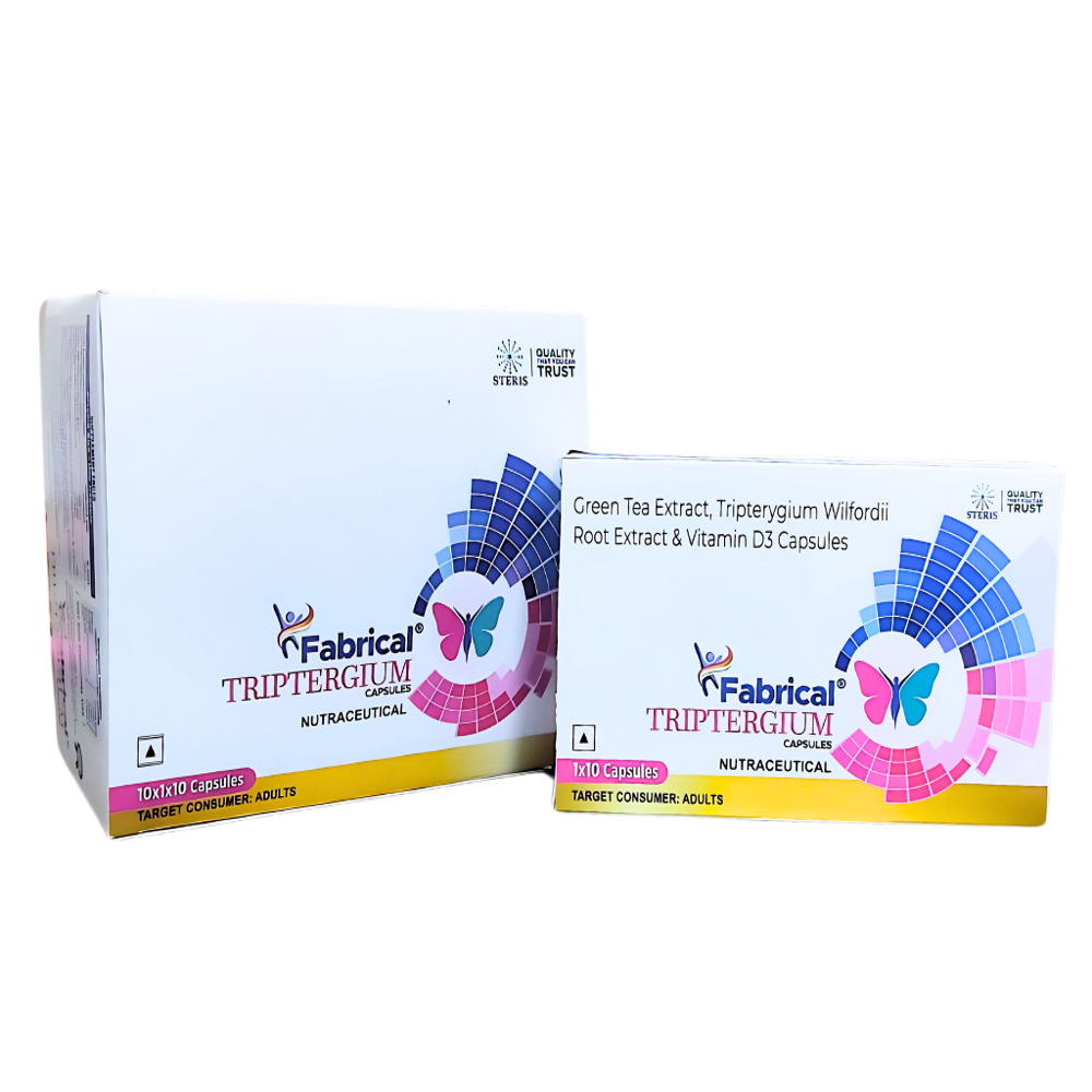 Green Tea Extract, Tripterygium Wilfordii Root Extract & Vitamin D3 Capsules - Drug Type: Organic Medicine