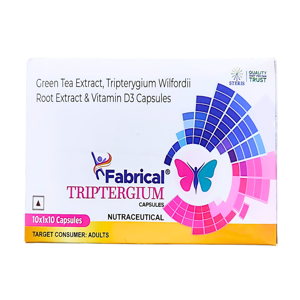 Green Tea Extract, Tripterygium Wilfordii Root Extract & Vitamin D3 Capsules