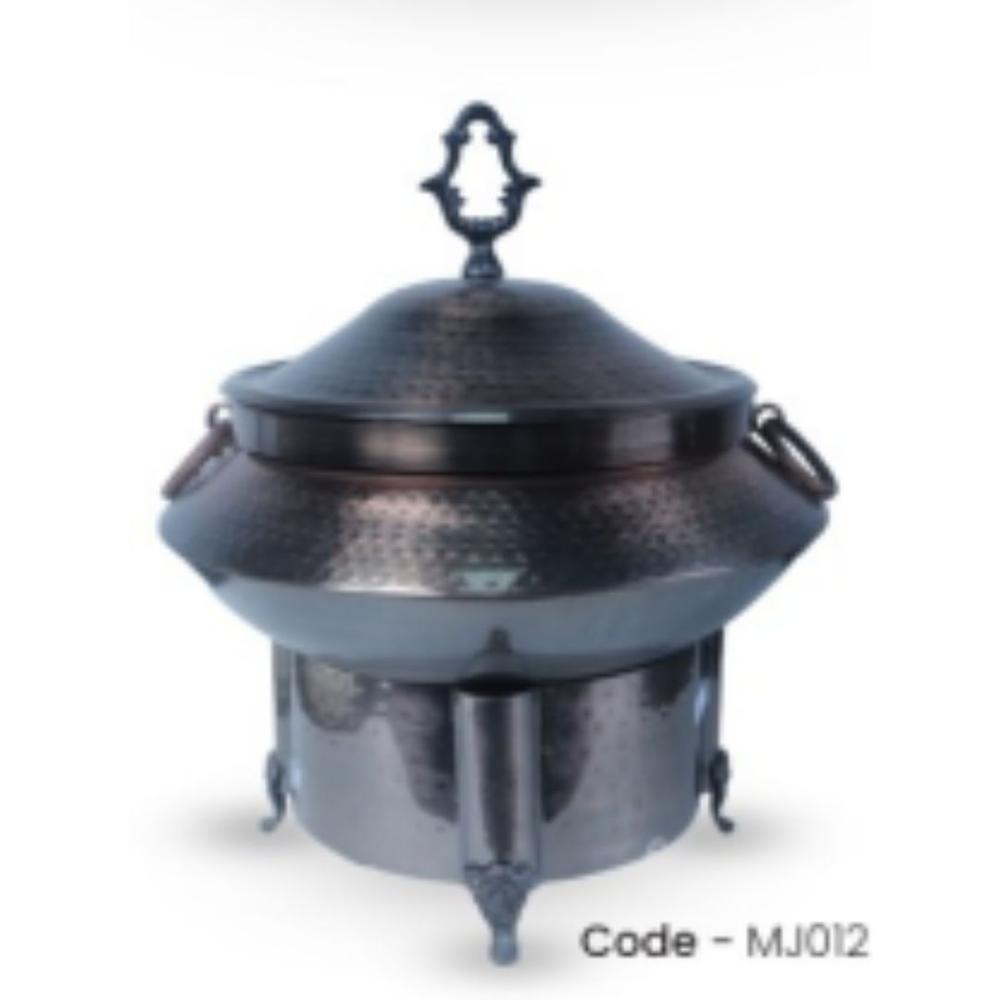 Antique Pumpkin Chafing Dish (2)