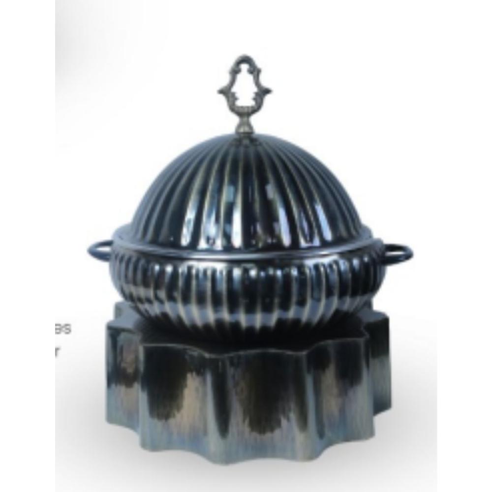 Antique Pumpkin Chafing dish 