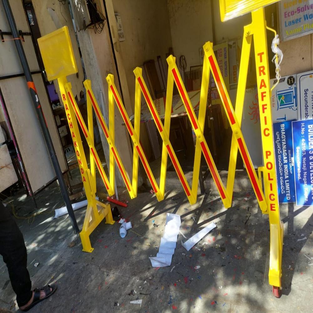 Fence Barrier With Water Filled