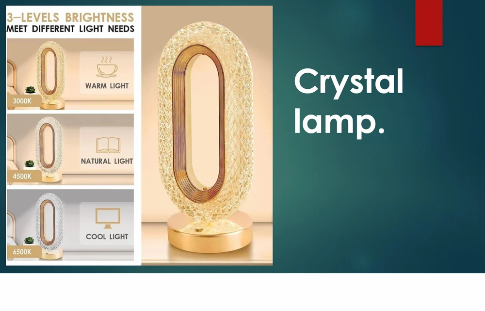 Crystal Led Lamp