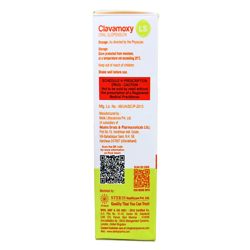 CLAVAMOXY LS ORAL SUSPENSION