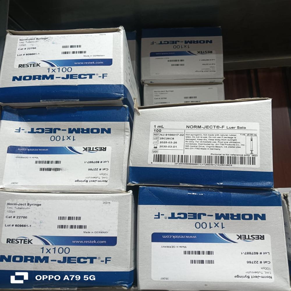 Norm-ject Plastic Syringe - Accuracy: Graduation Accuracy Per Iso Standard