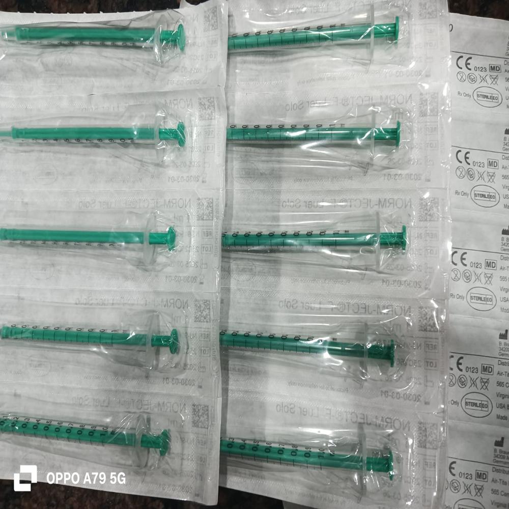 Norm-ject Plastic Syringe - Accuracy: Graduation Accuracy Per Iso Standard