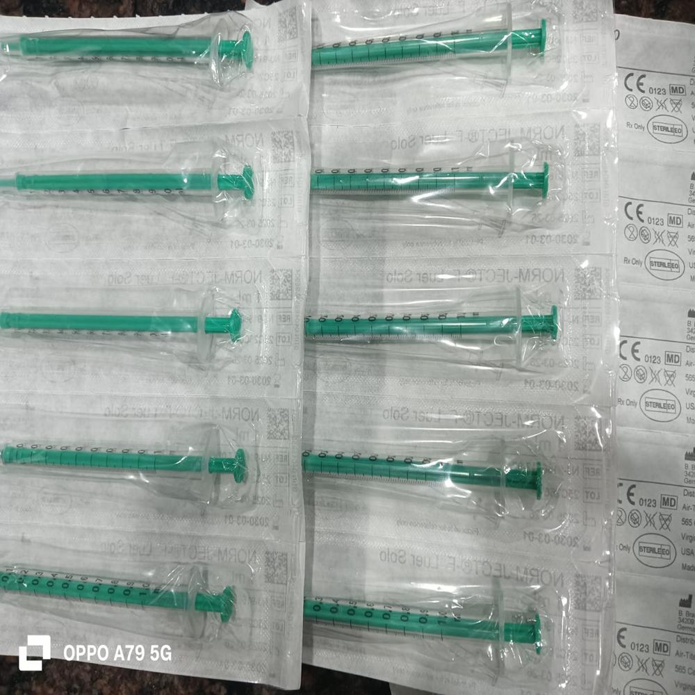 Norm-ject Plastic Syringe - Accuracy: Graduation Accuracy Per Iso Standard