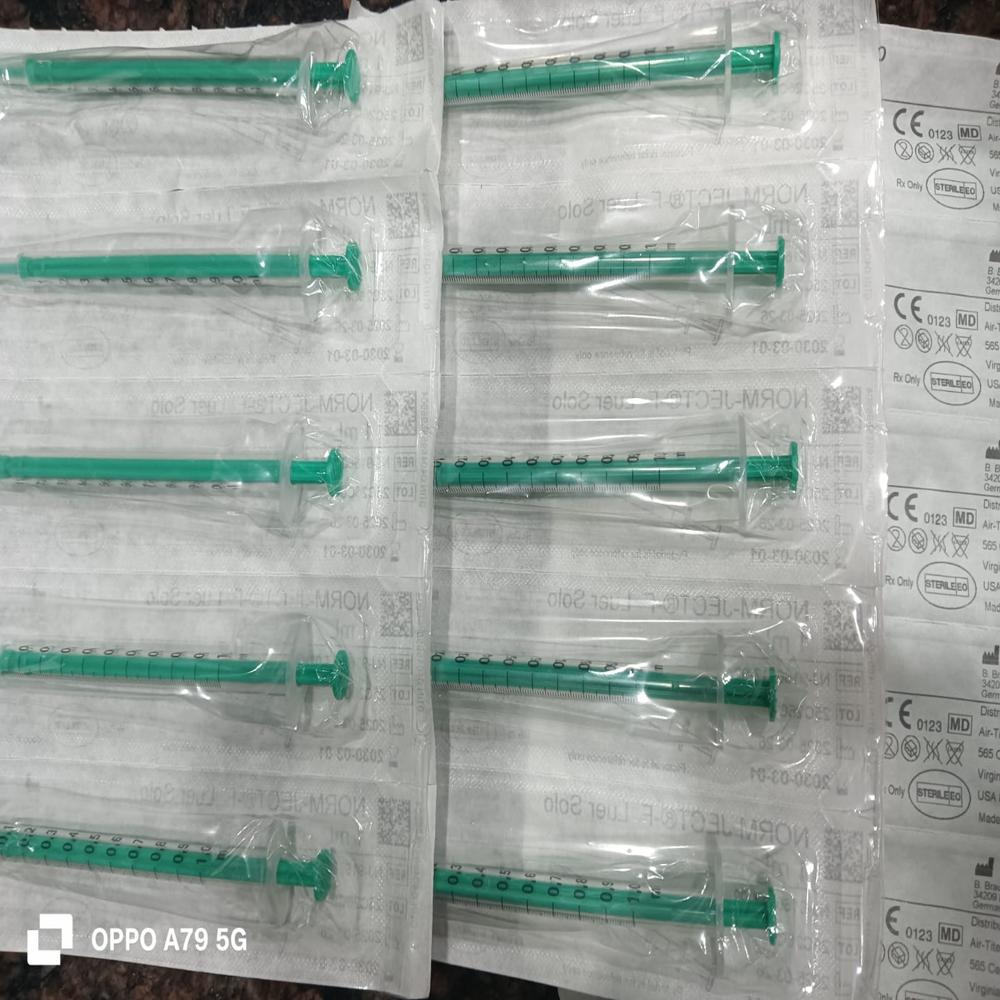 Norm-ject Plastic Syringe - Accuracy: Graduation Accuracy Per Iso Standard