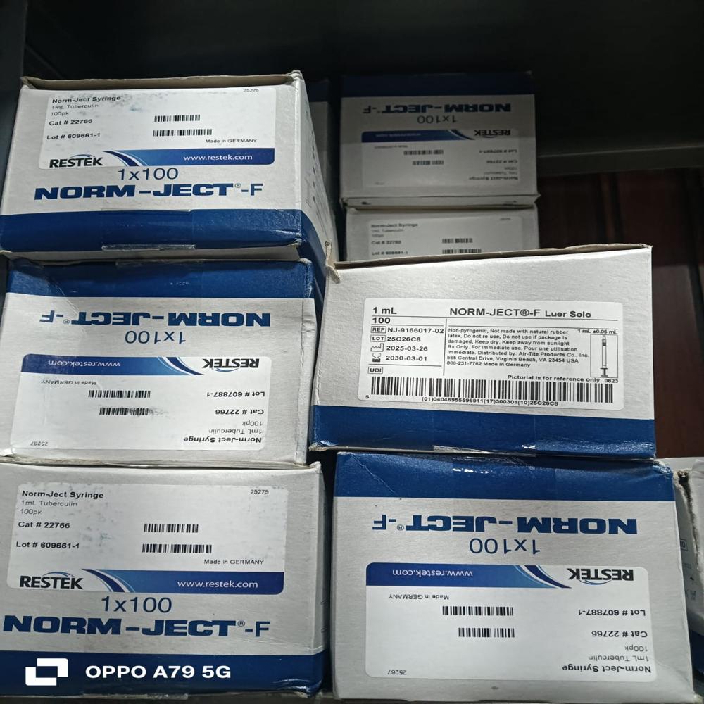Norm-ject Plastic Syringe - Accuracy: Graduation Accuracy Per Iso Standard