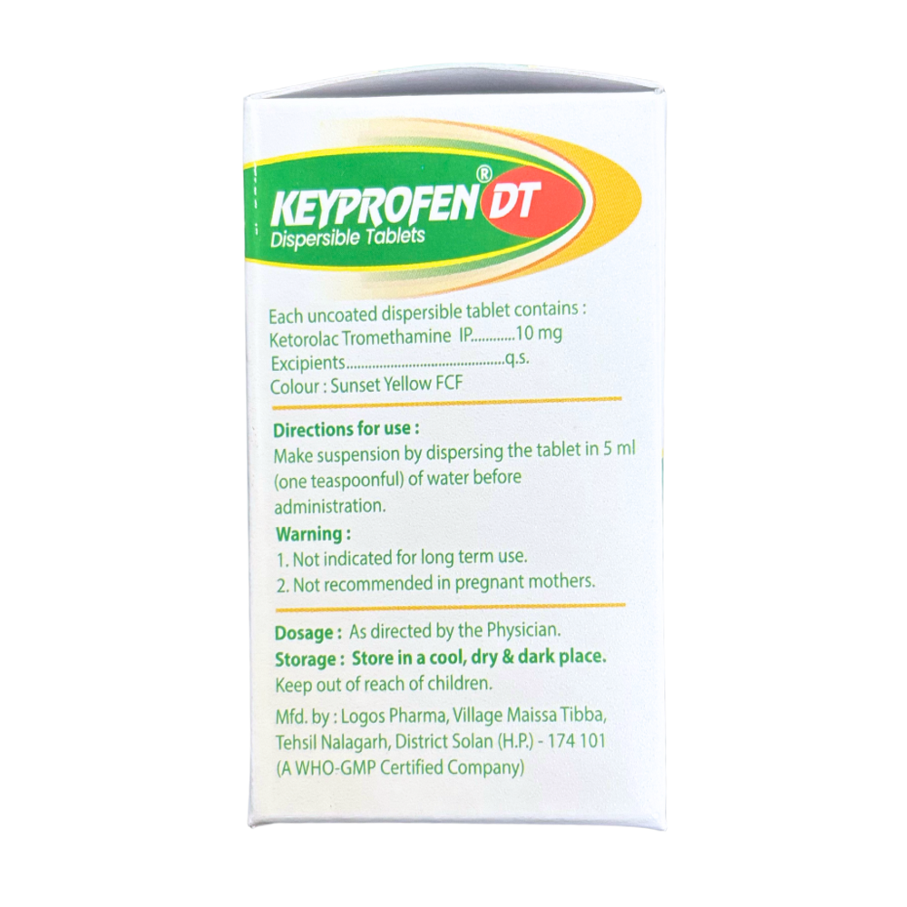 Keyprofen Dt - Dosage Form: Dispersible Tablet