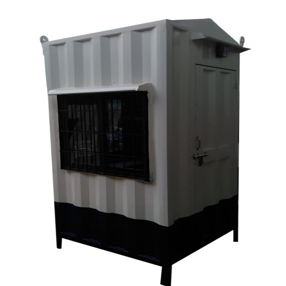 Security Portable Cabin - Floor Material: Metal Sheet