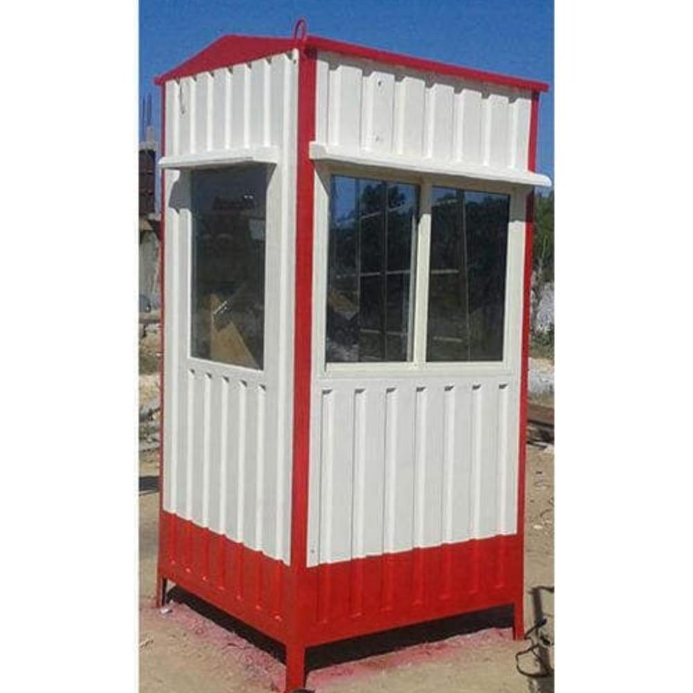 Security Portable Cabin - Floor Material: Metal Sheet