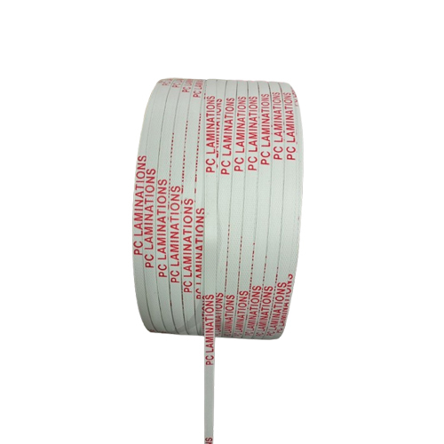 Coating Super White Red Print PP Box Strapping Roll