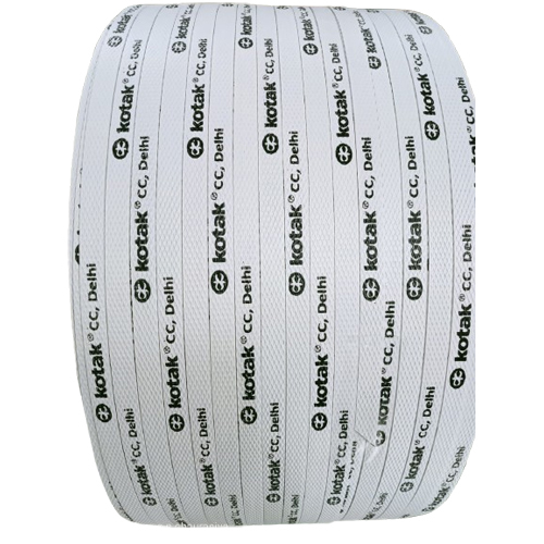 Super White Black Print PP Box Strapping Roll