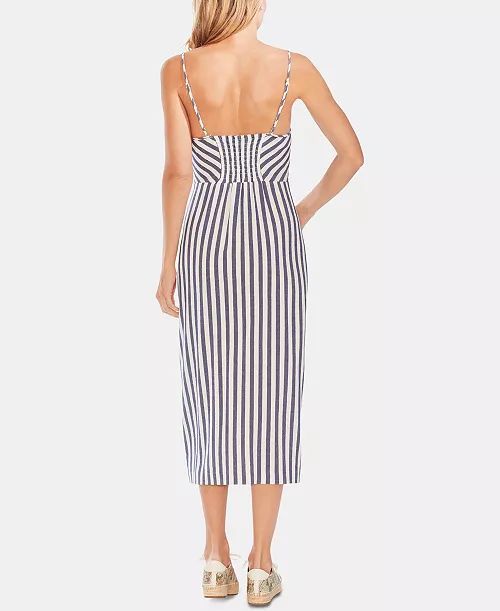 Export Surplus Women Striped Western Midi Dress