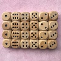 Wooden Ludo Dice - Age Group: All