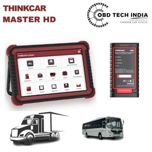 Thinkcar  Master Hd - Color: Black And Maroon