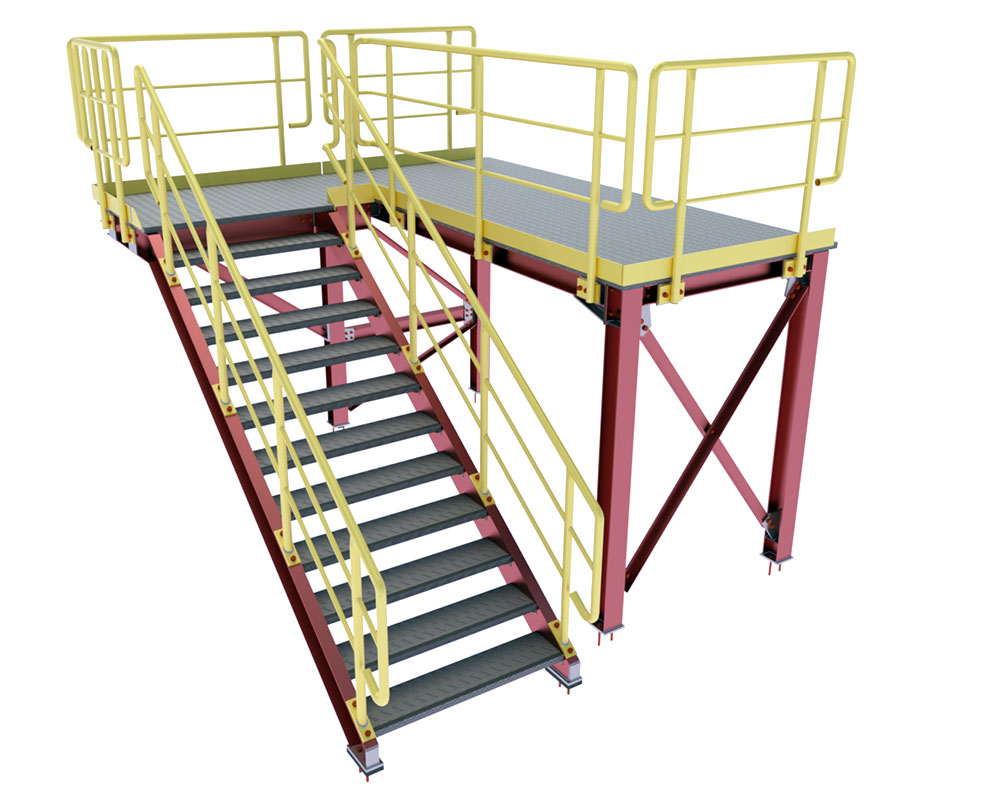 MILD STEEL PLATFORM