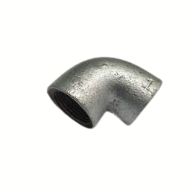 Gi Elbow - Galvanized Iron, 1/2" To 4", Silver Metallic, Bsp Female Threaded, Hot Dip Galvanized Coating, Leak-proof Seal, Up To 25 Bar Pressure, Iso 9001 Certified
