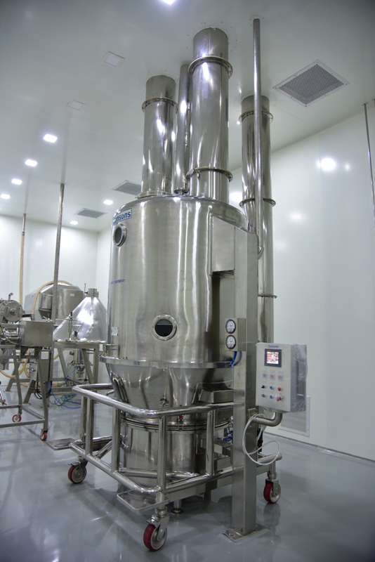 STAINLESS STEEL AUTOMATIC FLUID BED DRYER