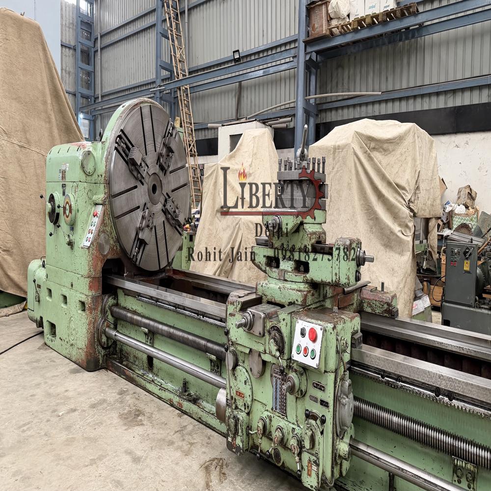 Skoda SR-1250 x 4000 mm Heavy Duty Lathe Machine