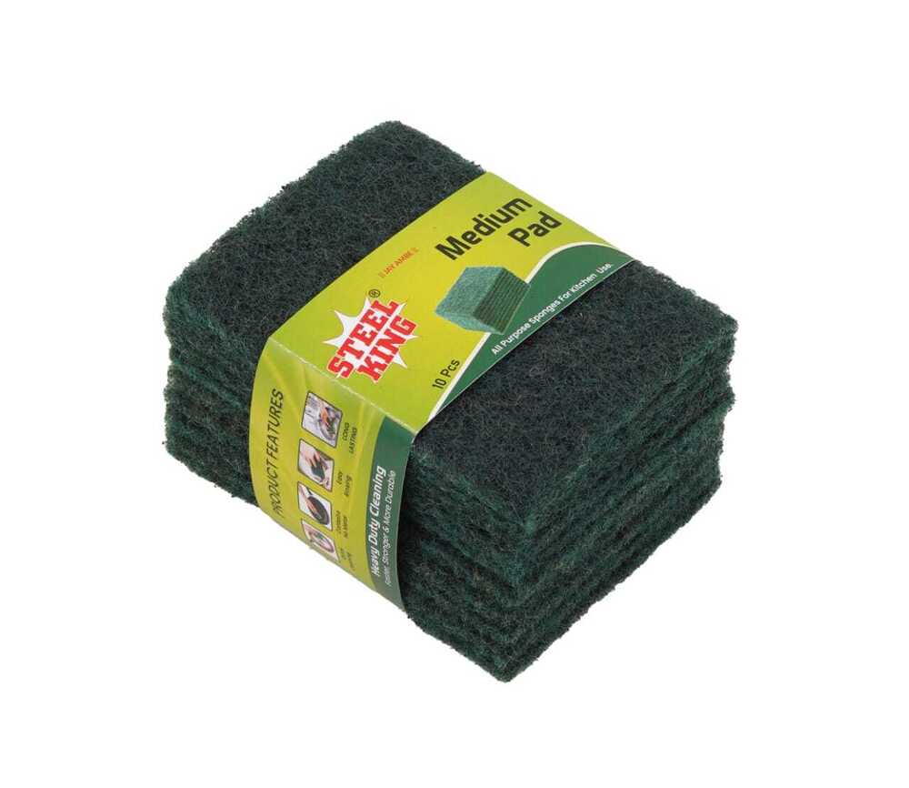 STEELKING MEDIUM GREEN PAD