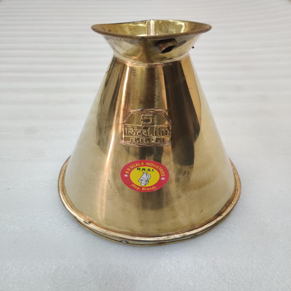 5 Ltr. Brass Fuel Measuring Utensil