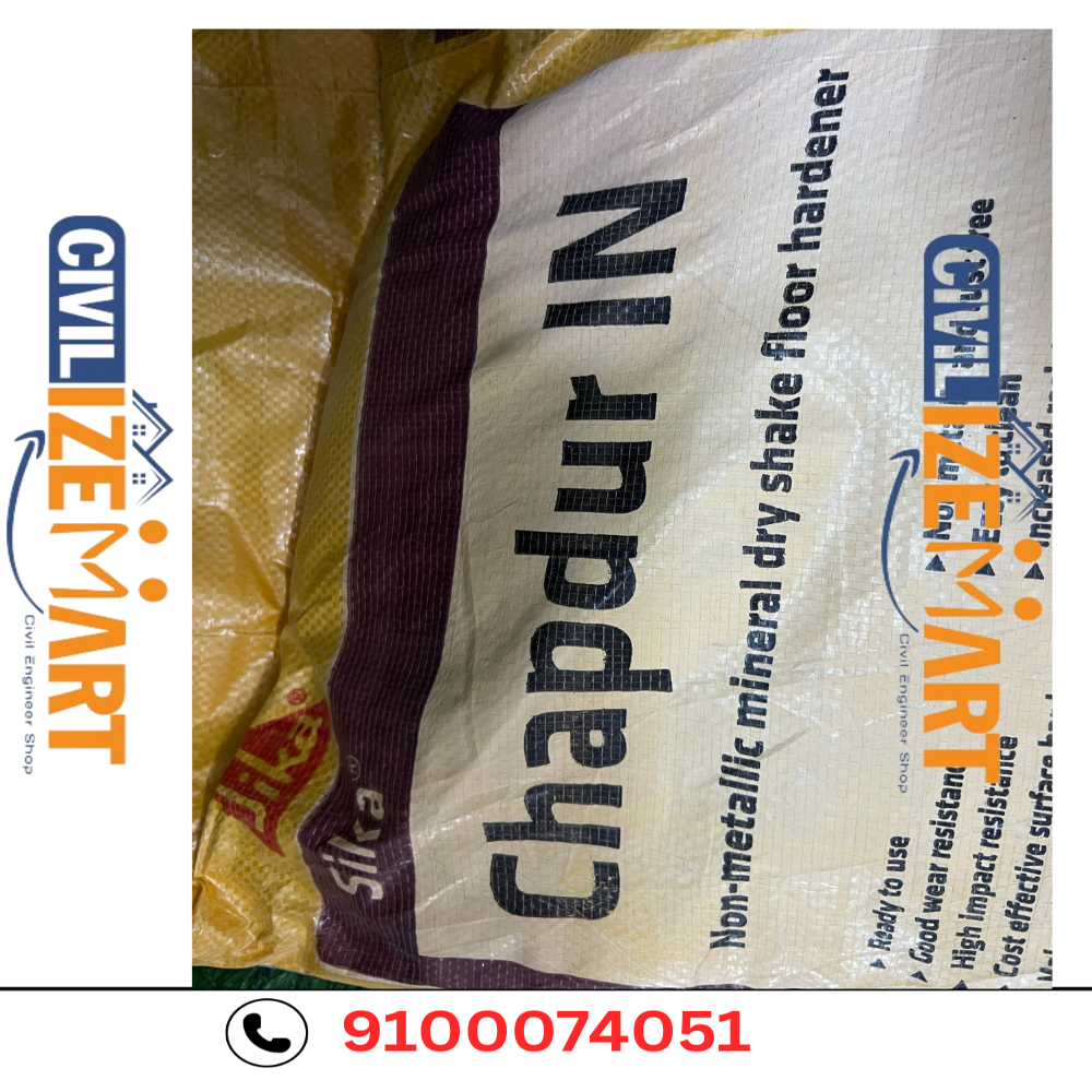 SIKA 30KG NON-METALLIC GREY POWER FLOOR HARDENAR FOR WATERPROOFING (SIKA CHAPDHUR) IN HYDERABAD