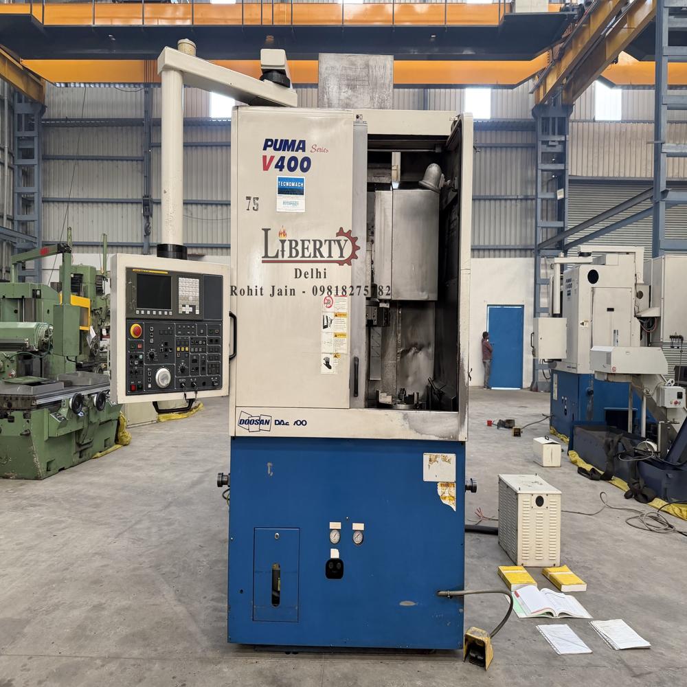 Doosan Puma V400 Vertical Turning Center Cnc Vtl Machine
