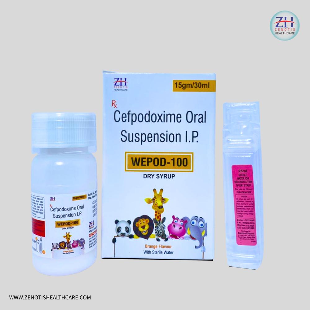 सेफ्पोडोक्साइम आईपी 100mg ds