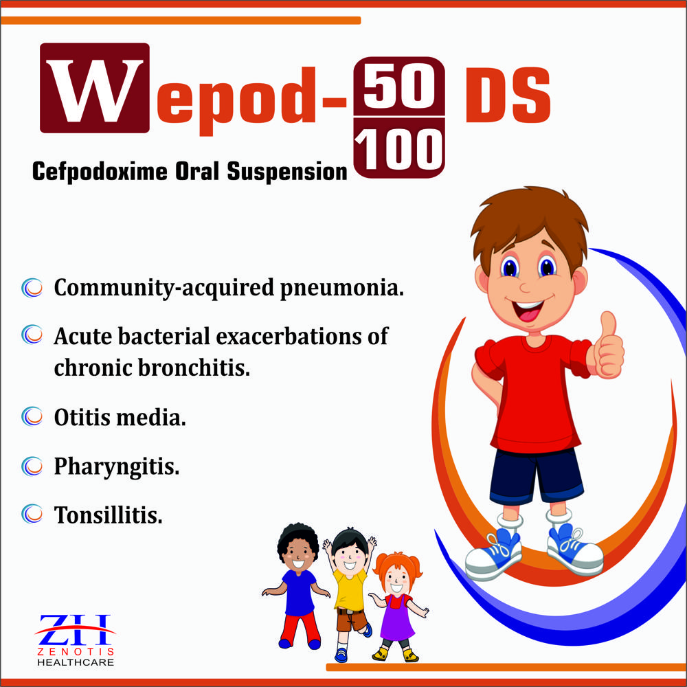 Cefpodoxime IP 100mg ds