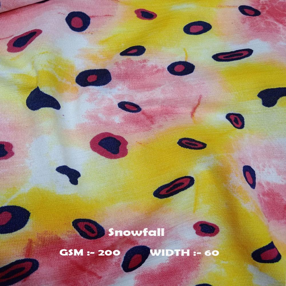 SNOWFALL LYCRA FABRIC