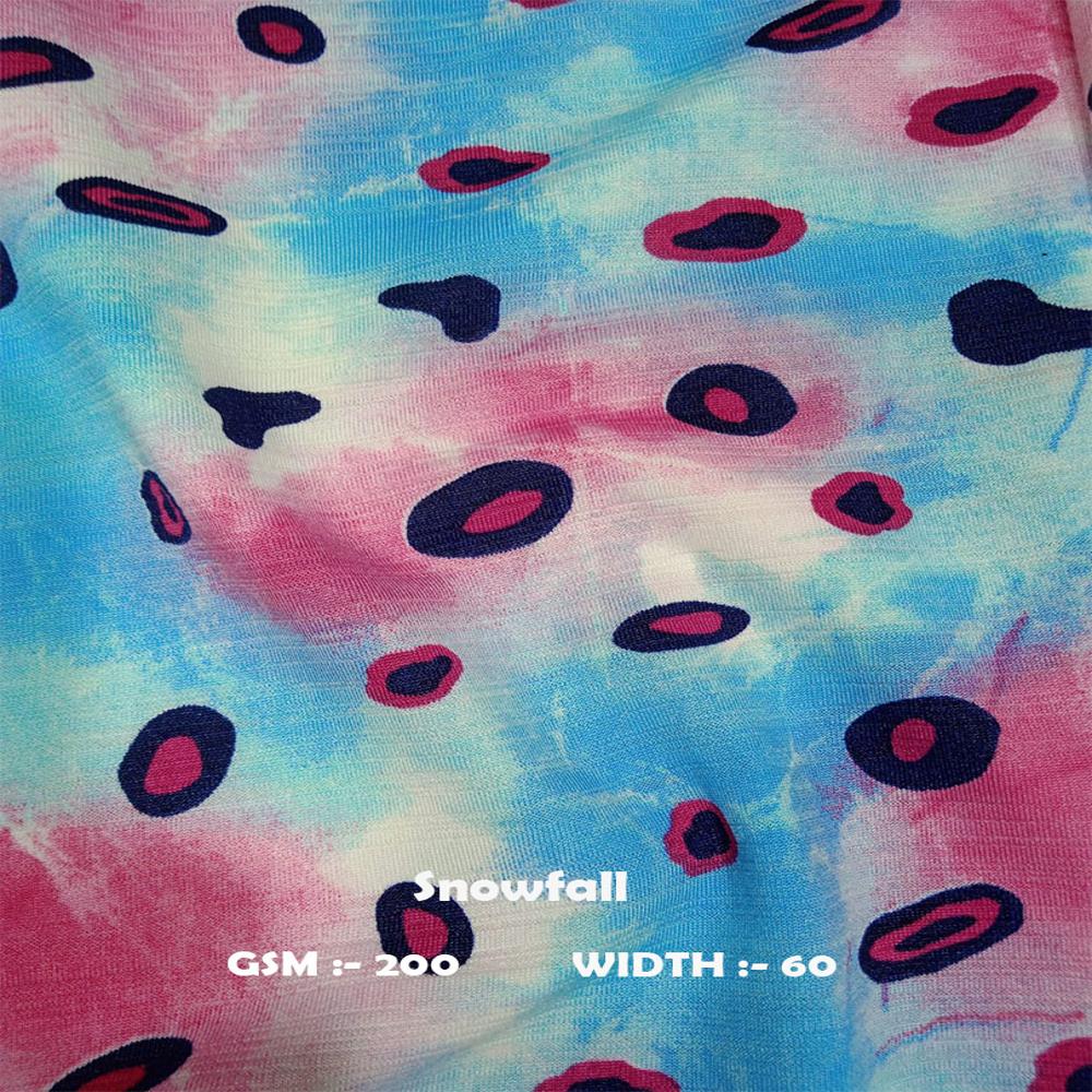 SNOWFALL LYCRA FABRIC